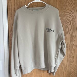 Beige Originals Crewneck Sweatshirt